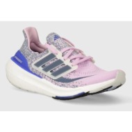 παπούτσια για τρέξιμο adidas performance ultraboost light χρώμα: μοβ