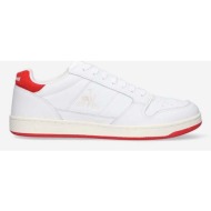  δερμάτινα αθλητικά παπούτσια le coq sportif χρώμα: άσπρο