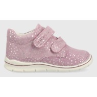  παιδικά κλειστά παπούτσια σουέτ primigi χρώμα: ροζ
