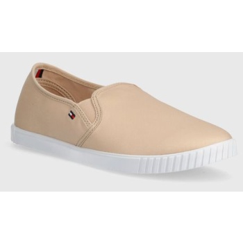 πάνινα παπούτσια tommy hilfiger canvas