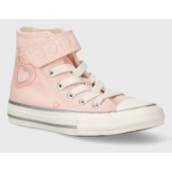  παιδικά πάνινα παπούτσια converse χρώμα: ροζ