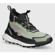  παπούτσια adidas terrex free hiker 2 gtx χρώμα: πράσινο, ie5134