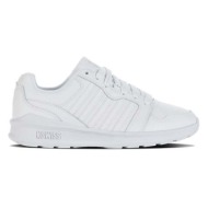  δερμάτινα αθλητικά παπούτσια k-swiss rival trainer χρώμα: άσπρο