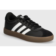 παιδικά αθλητικά παπούτσια adidas vl court 3.0 k χρώμα: μαύρο