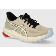  παπούτσια για τρέξιμο asics gt-1000 12 χρώμα: μπεζ