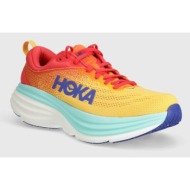  παπούτσια για τρέξιμο hoka one one bondi 8 χρώμα: πορτοκαλί