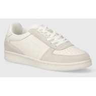  δερμάτινα αθλητικά παπούτσια marc o`polo χρώμα: άσπρο, 40226153501129 nn1m3002