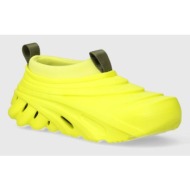  αθλητικά crocs echo storm χρώμα: κίτρινο, 209414