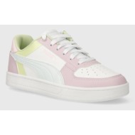  παιδικά αθλητικά παπούτσια puma caven 2.0 block jr χρώμα: ροζ