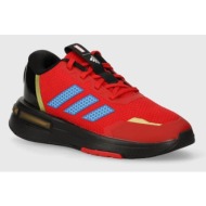  παιδικά αθλητικά παπούτσια adidas marvel irn racer k χρώμα: κόκκινο