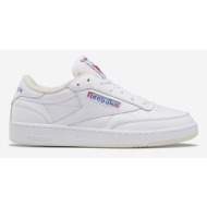  δερμάτινα αθλητικά παπούτσια reebok club c 85 vintage gz5162 χρώμα: άσπρο