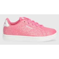  παιδικά αθλητικά παπούτσια reebok classic rbk royal complete χρώμα: ροζ