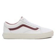 δερμάτινα ελαφριά παπούτσια vans old skool χρώμα: άσπρο, vn0007nt7bf1