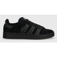  σουέτ αθλητικά παπούτσια adidas originals campus 00s χρώμα: μαύρο, if8768