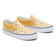  παιδικά πάνινα παπούτσια vans uy classic slip-on χρώμα: κίτρινο