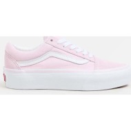  πάνινα παπούτσια vans old skool platform χρώμα: ροζ, vn0a5krgv1c1