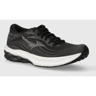  παπούτσια για τρέξιμο mizuno wave skyrise 5 χρώμα: μαύρο, j1gc2409