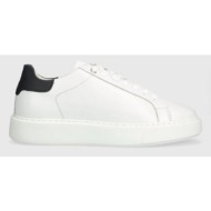  δερμάτινα αθλητικά παπούτσια marc o`polo χρώμα: άσπρο, 40128053501166 nn1n3013
