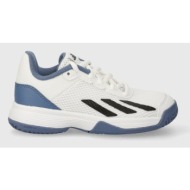  παιδικά αθλητικά παπούτσια adidas performance courtflash k χρώμα: άσπρο