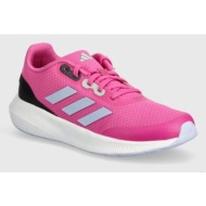  παιδικά αθλητικά παπούτσια adidas runfalcon 3.0 k χρώμα: ροζ