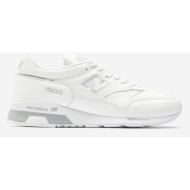  δερμάτινα αθλητικά παπούτσια new balance m1500whi χρώμα: άσπρο