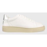  δερμάτινα αθλητικά παπούτσια gant julice χρώμα: άσπρο