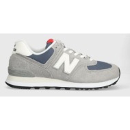  αθλητικά new balance 574 χρώμα: γκρι, u574gwh