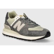  αθλητικά new balance 574 χρώμα: γκρι, u574lggd