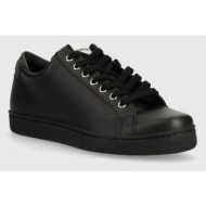  δερμάτινα αθλητικά παπούτσια novesta itoh χρώμα: μαύρο, n774004.01y01y615