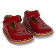  δερμάτινα παιδικά κλειστά παπούτσια konges sløjd χρώμα: κόκκινο