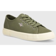 πάνινα παπούτσια gant killox χρώμα: πράσινο, 28638623.g77