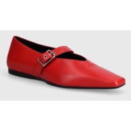  δερμάτινες μπαλαρίνες vagabond shoemakers wiolettawioletta χρώμα: κόκκινο 5701-201-48
