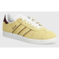  αθλητικά adidas originals gazelle w χρώμα: κίτρινο, ie0443