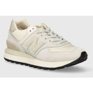  αθλητικά new balance 574 χρώμα: γκρι, u574lgwd