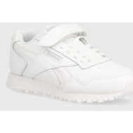  παιδικά δερμάτινα αθλητικά παπούτσια reebok classic royal glide χρώμα: άσπρο, 100074611