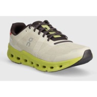  παπούτσια για τρέξιμο on-running cloudgo χρώμα: μπεζ