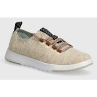  μάλλινα sneakers emu australia heidelberg χρώμα: μπεζ, w13029.otml