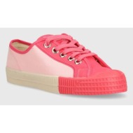  πάνινα παπούτσια novesta star master toe colored χρώμα: ροζ, n352016-03y32y123
