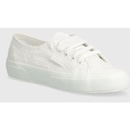  πάνινα παπούτσια superga 2750 flower sangallo χρώμα: άσπρο, s5137jw