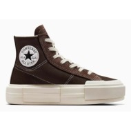  πάνινα παπούτσια converse chuck taylor all star cruise χρώμα: καφέ, a07568c
