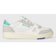  δερμάτινα αθλητικά παπούτσια reebok lt court χρώμα: άσπρο, ie9386 f3ie9386