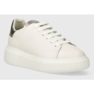 δερμάτινα αθλητικά παπούτσια marc o`polo χρώμα: άσπρο, 40117733501134 nn2m3068
