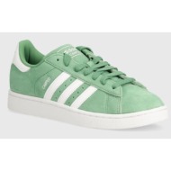  σουέτ αθλητικά παπούτσια adidas originals campus 2 χρώμα: πράσινο, ie9069