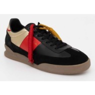  δερμάτινα αθλητικά παπούτσια ps paul smith dover χρώμα: μαύρο, m2s.dvr50.nnub
