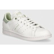  δερμάτινα αθλητικά παπούτσια adidas originals stan smith χρώμα: άσπρο, if6998