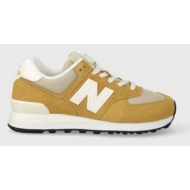  αθλητικά new balance 574 χρώμα: καφέ, u574pbe