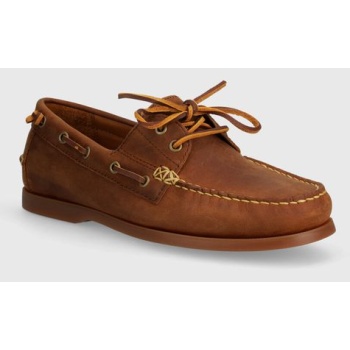 μοκασίνια nubuck polo ralph lauren