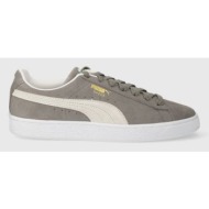  σουέτ αθλητικά παπούτσια puma suede classic xxi χρώμα: γκρι