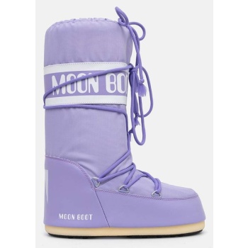 μπότες χιονιού moon boot mb icon nylon