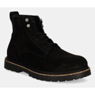  ψηλές μπότες birkenstock highwood lace mid χρώμα: μαύρο, 1028911